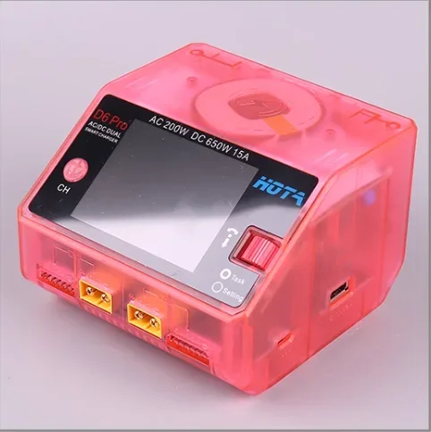 Hota D6 Pro Dual Lipo Charger - HOTA D6 Pro Caricabatterie Intelligente a