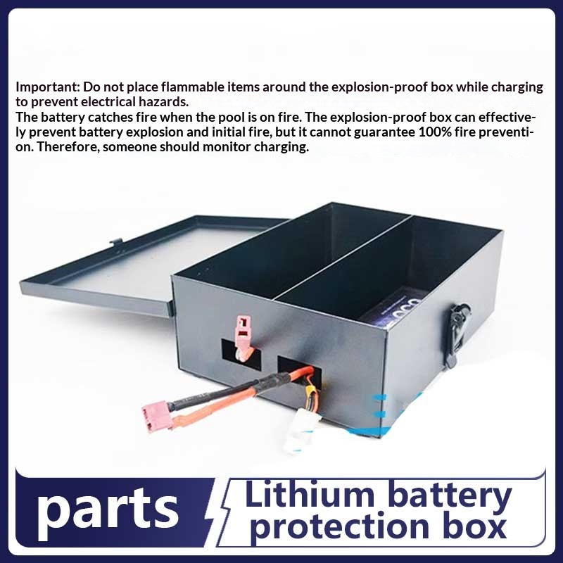 Lipo Battery Fireproof Safety Charge Box - Scatola di Sicurezza per Ricarica Batterie