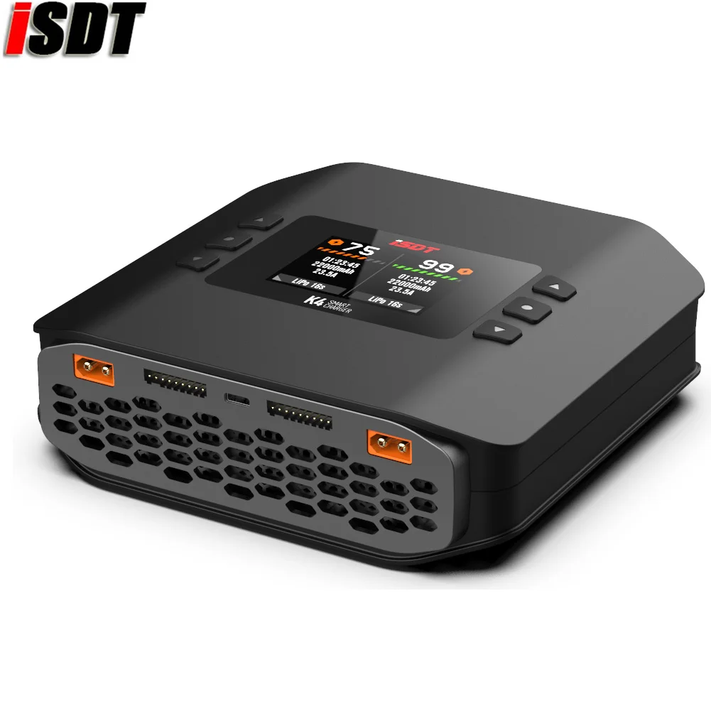 Caricabatterie doppio K4 AC 40 - Isdt K4 Dual Lipo Charger recensione e prezzo