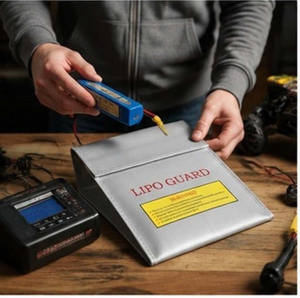 Borsa di Sicurezza Ignifuga pe - Lipo Battery Fireproof Safety Charge Box recensione e prezzo