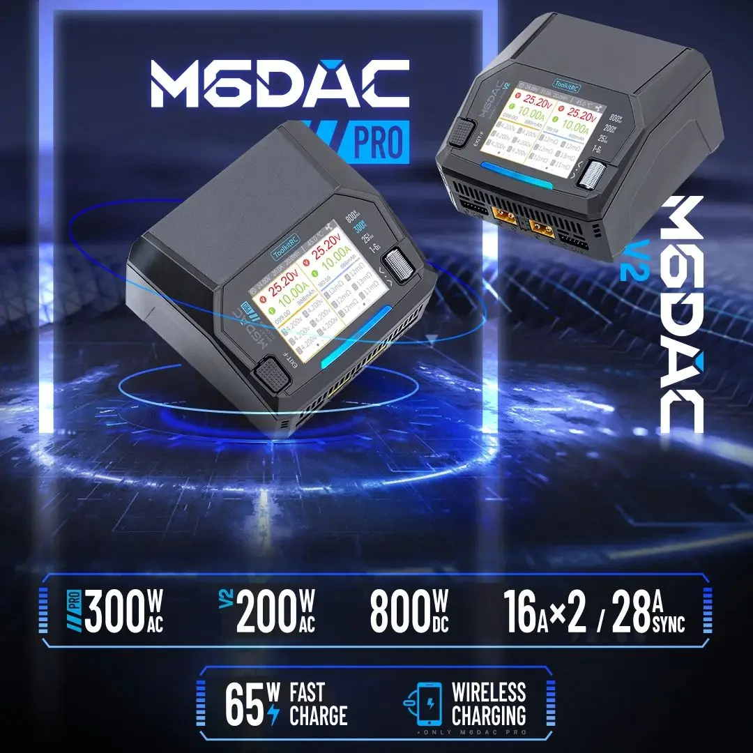 ToolkitRC M6DAC PRO V2 Caricab - Toolkitrc M6Dac Smart Charger recensione e prezzo